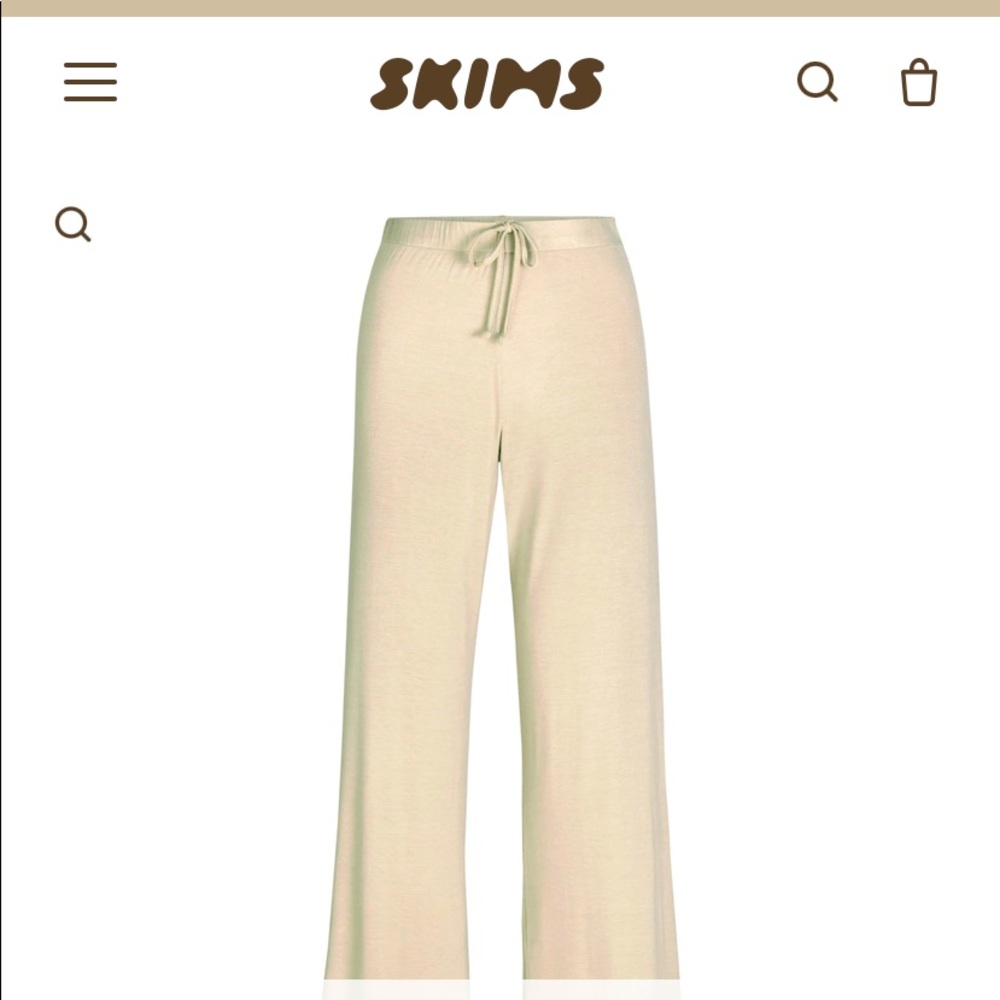 SKIMS sleep pant- taupe color. Size 3X, runs big in my opinion